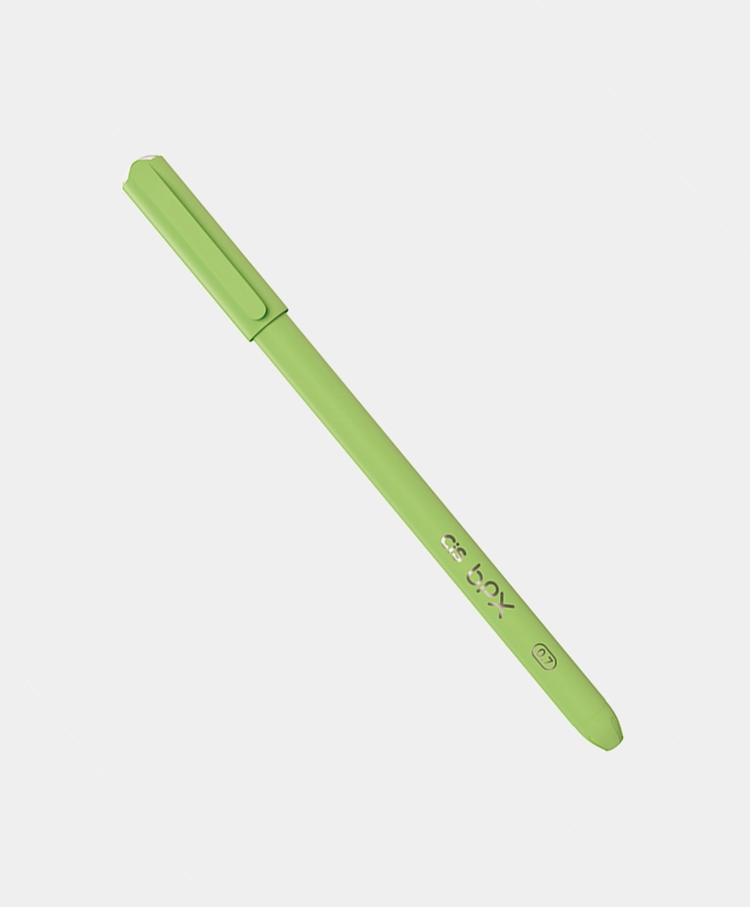caneta esferografica cis bpx verde