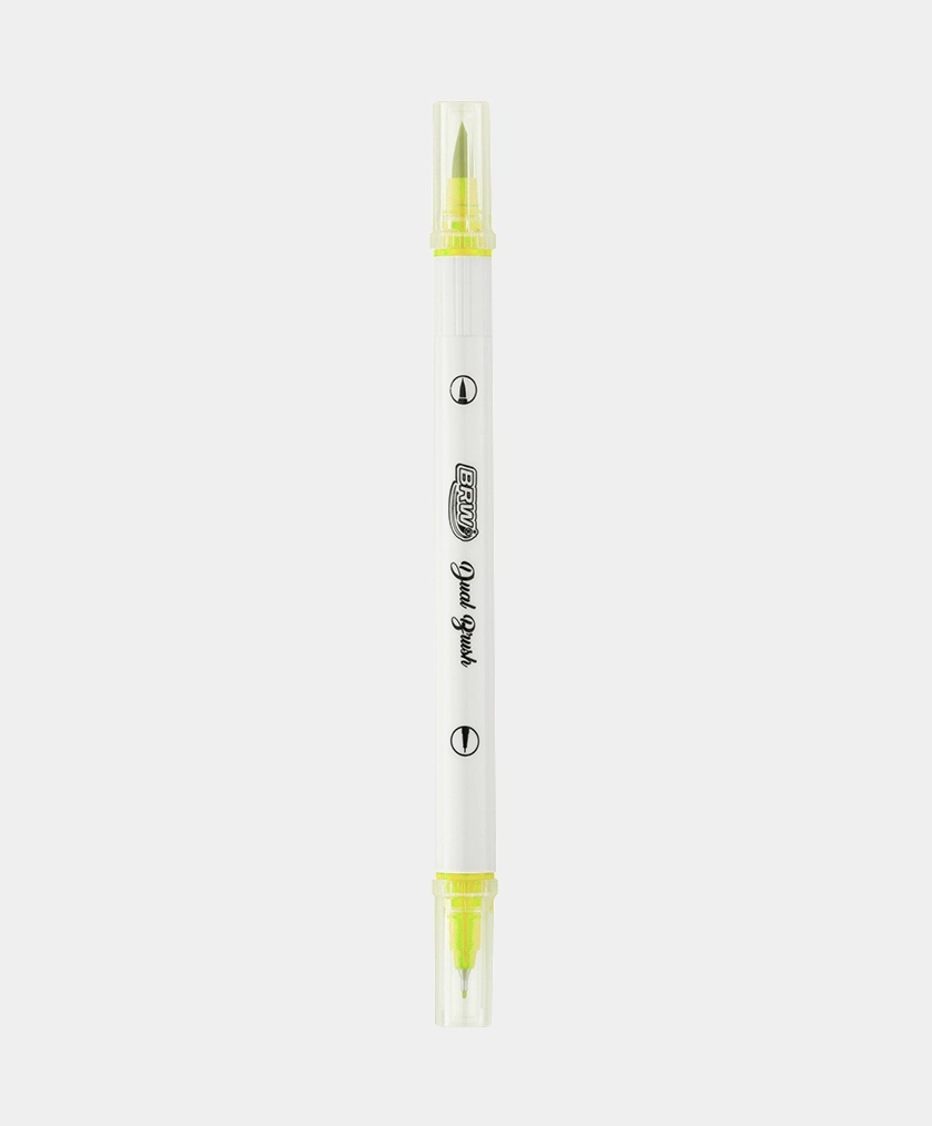 brush pen dua brw amarelo