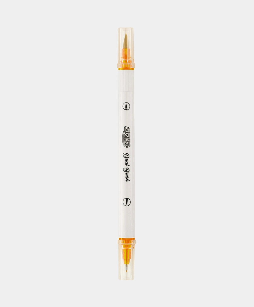 brush pen dua brw laranja