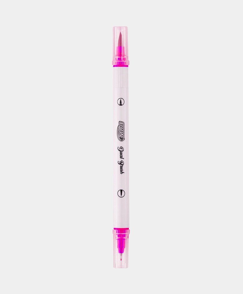 brush pen dua brw rosa pink