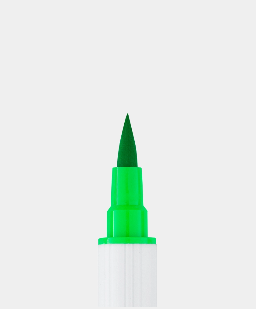 brush pen dual brw verde-3